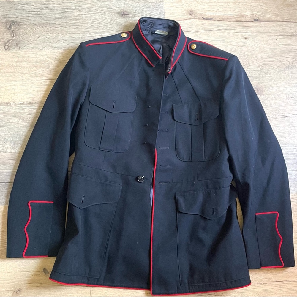 Vintage Marine Officer Dress Blues Coat